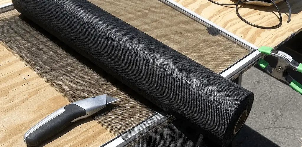 Window screen replacement materials and tools for screen repair in Mobile, AL